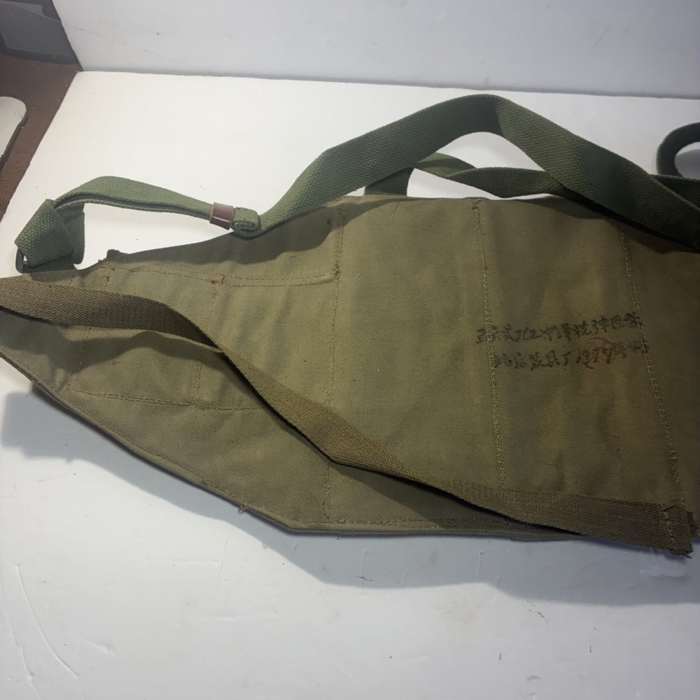 Surplus Vietanm War Chinese Type 56 Chest Rig Ammo Bandolier Pouch Original - Picture 6 of 7